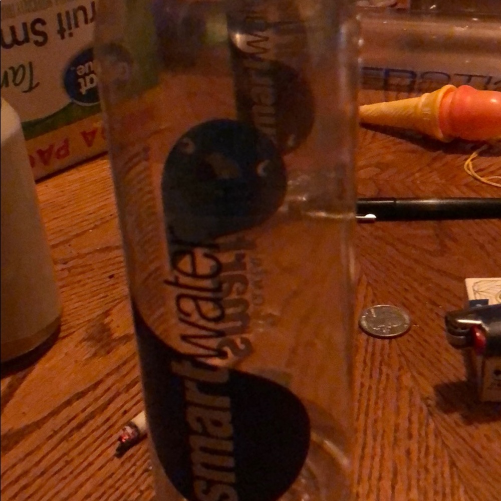 A smart bottle, where you could store smart water